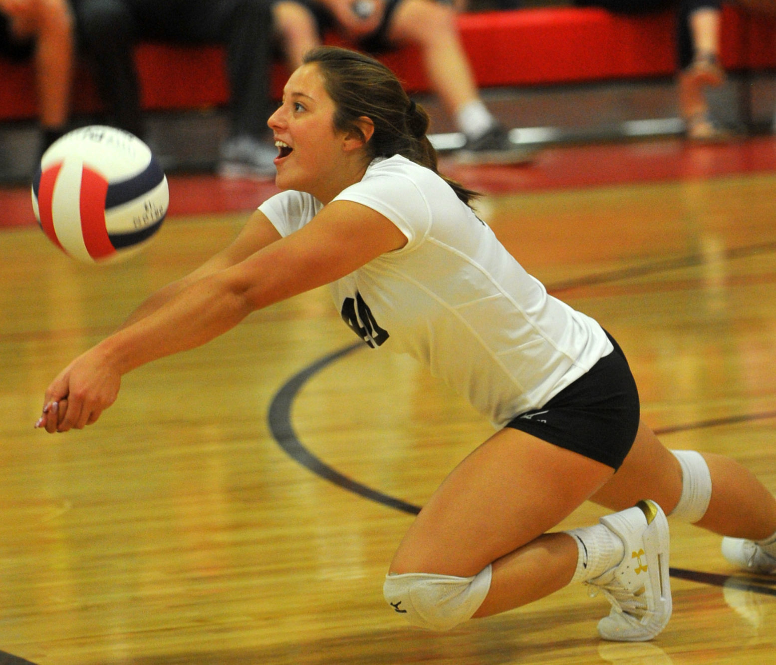 Orion vs Fulton volleyball.